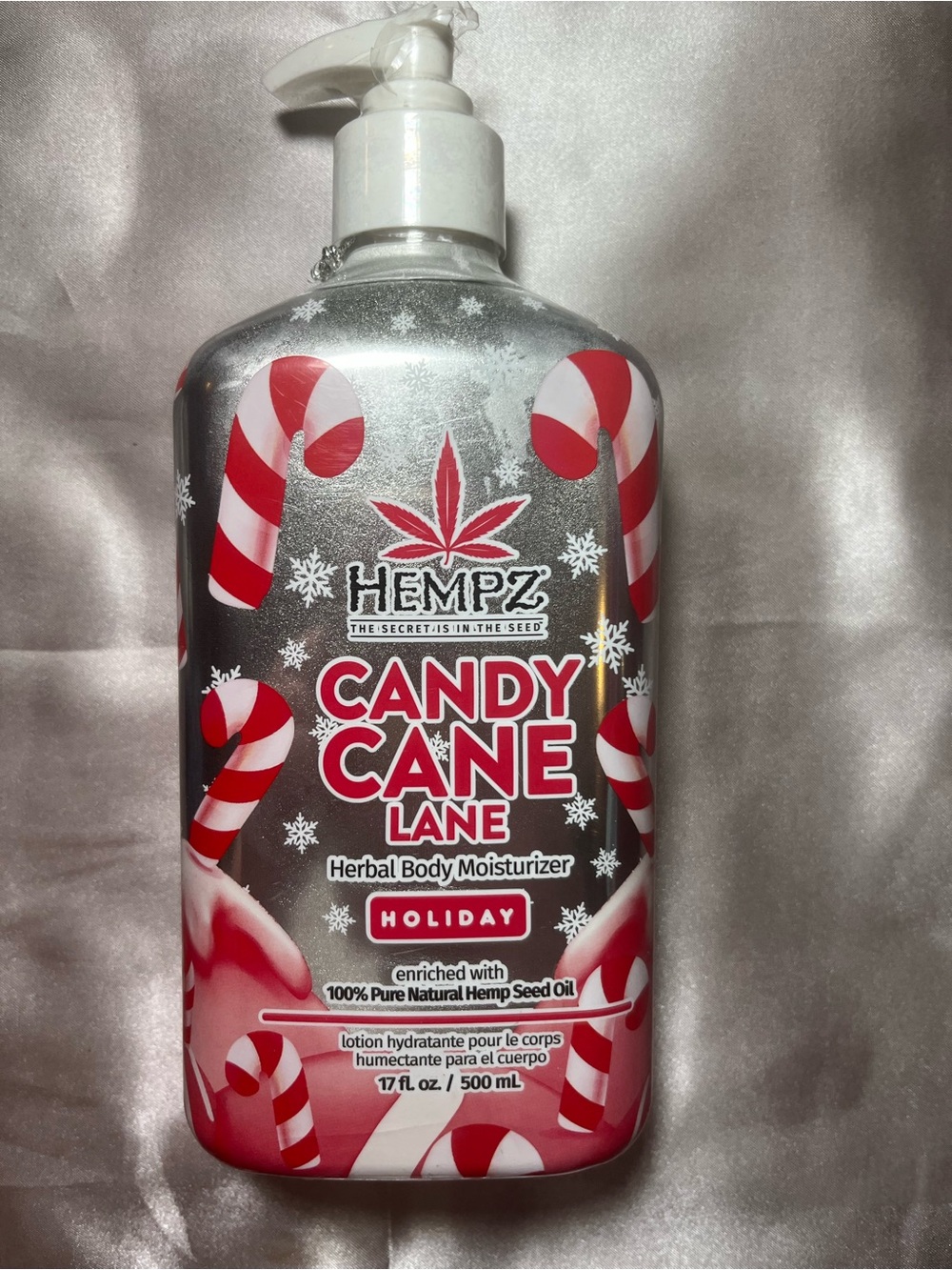 Hempz Candy Cane Lane Herbal Body Moisturizer NEW & sealed